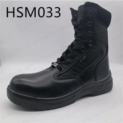 CMH, Южная Африка, продает популярные черные походные ботинки с противоударной подошвой из полиуретана/полиуретана Hsm033.